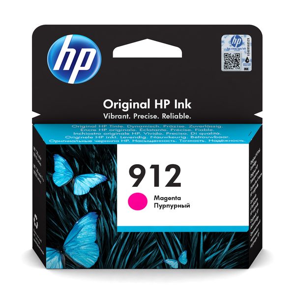 HP 912 Magenta 3YL78AE Μελάνι InkJet HP OfficeJet Pro 8012 / 8022 / 8014 / 8024 / 8015 / 8025
